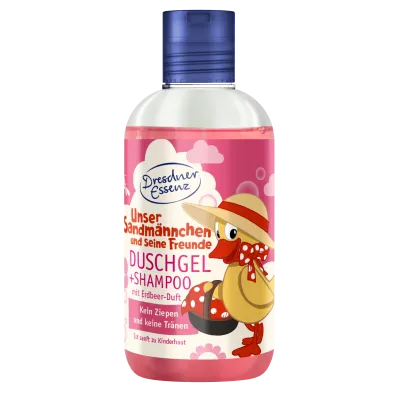 DRESDNER Duschgel Sandmann 2in1 Erdbeer 250 ml