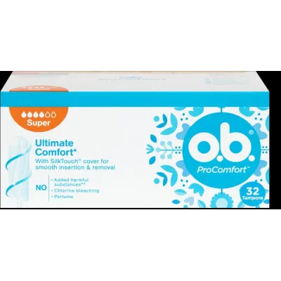 OB Tampons ProComfort Super (n) Karton 32 Stk
