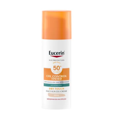 EUCERIN SUN Fa Oil Con Gel-Cr he LSF50+ Disp 50 ml