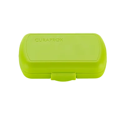 CURAPROX Travel Set grün Box