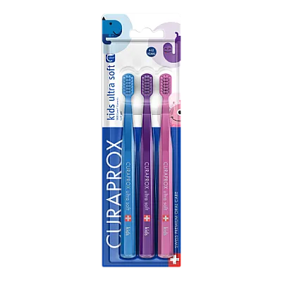 CURAPROX CS kids ultra soft Zahnbürste 3 Stk